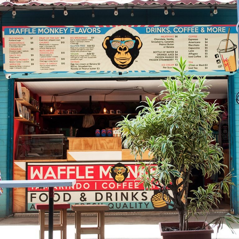 Waffle Monkey Waffle Cafe and Coffee Shop
